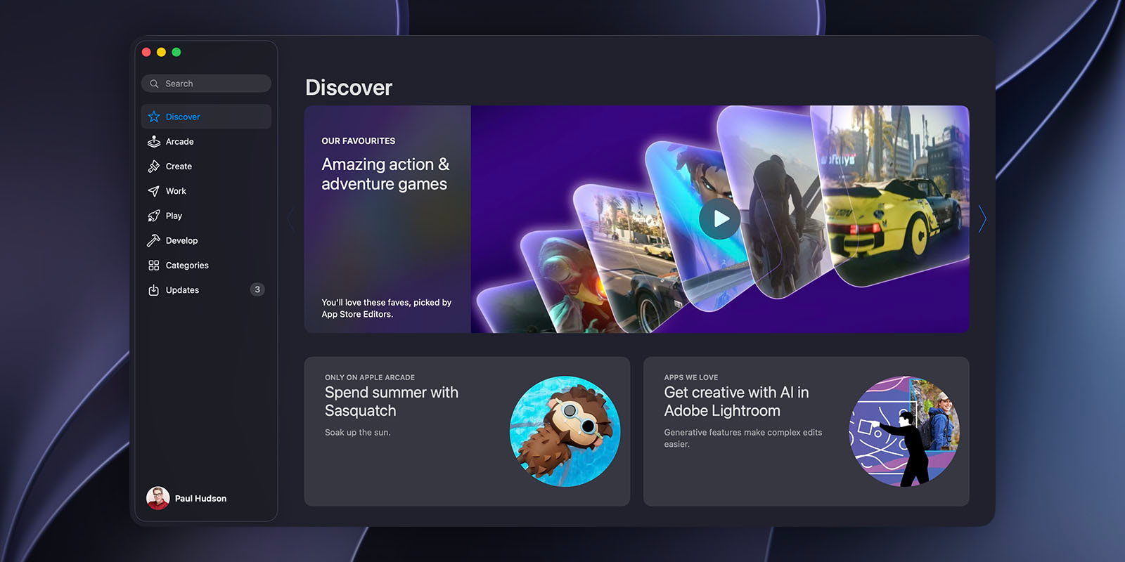 The Mac App Store app running on macOS.